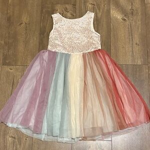 H&M Cream Sleeveless Dress